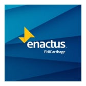 Enactus ENICarthage logo